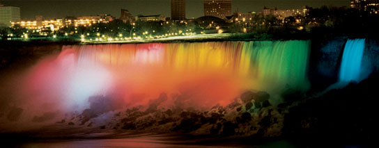 Ramada By Wyndham Niagara Falls By The River - Nightly Falls Illumination
